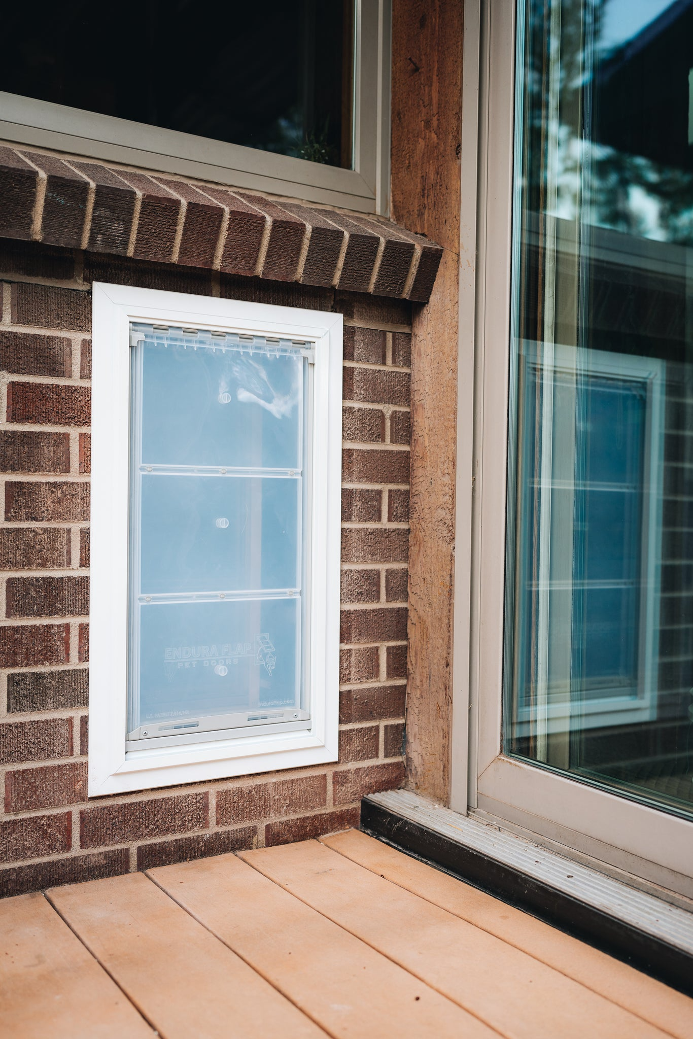 Endura Flap Pet Door for Thick Walls