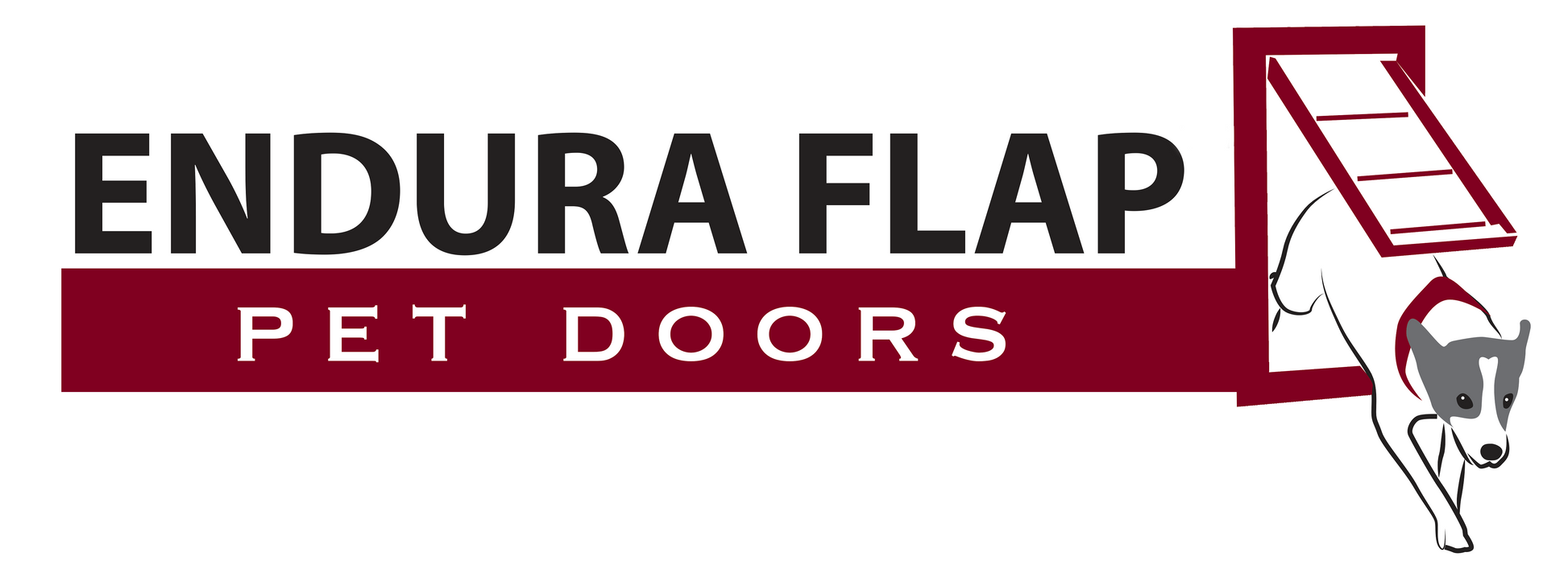 The Endura Flap logo, representing high-quality endura flap pet doors and innovative dog doors for walls.