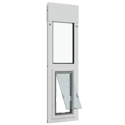 Liberty Pet Door for White Horizontal Sliding Windows