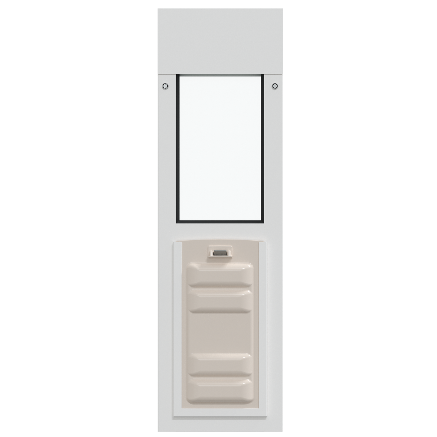 Liberty Pet Door for White Horizontal Sliding Windows