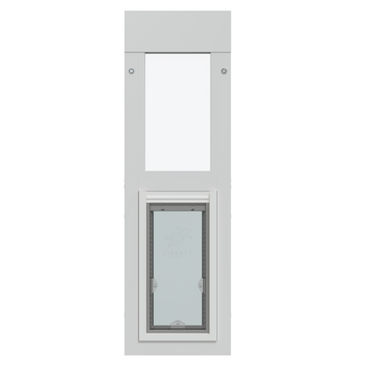 Liberty Pet Door for White Horizontal Sliding Windows