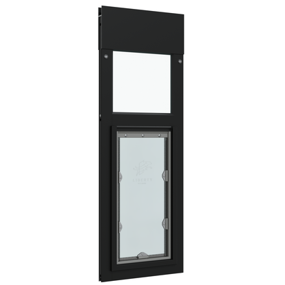 Liberty Pet Door for Black Horizontal Sliding Windows